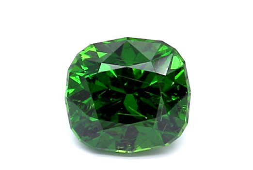 Demantoid Garnet, Cushion, Russia, 3.36 Ct(s)